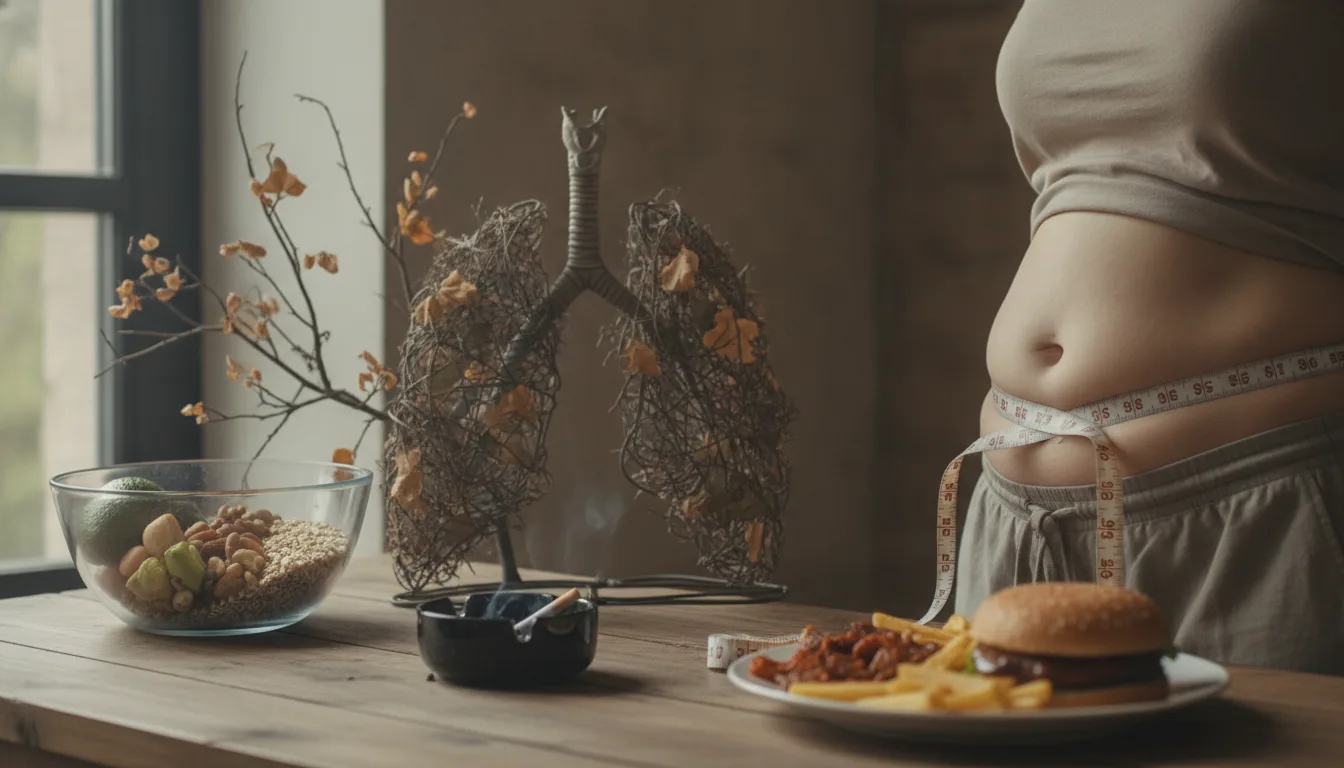 Cáncer de pulmón: el papel de la grasa abdominal en el riesgo
