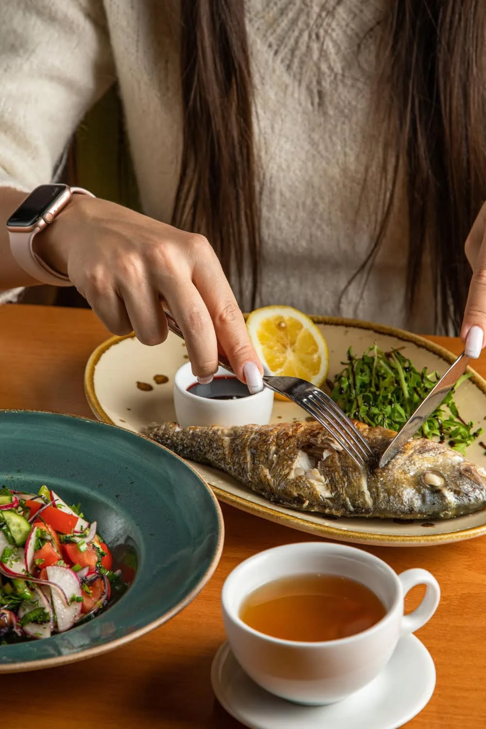 Come pescado y vive más