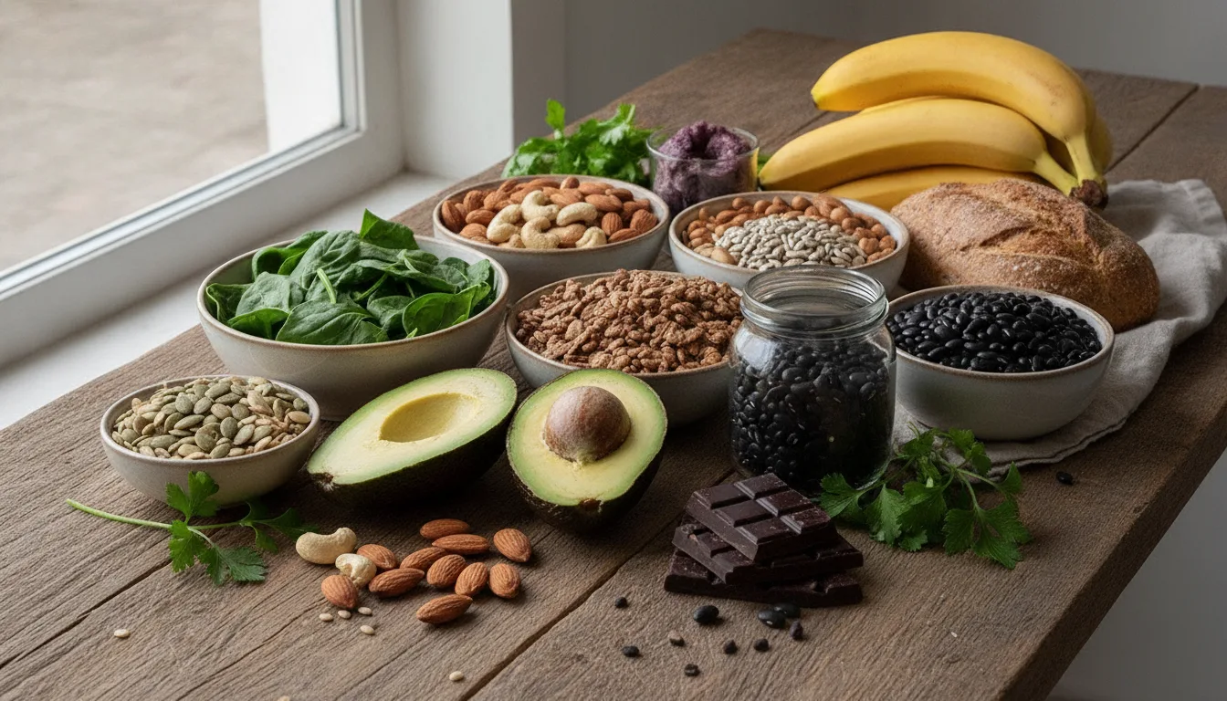 Magnesio: alimentos cotidianos para cubrir tus necesidades