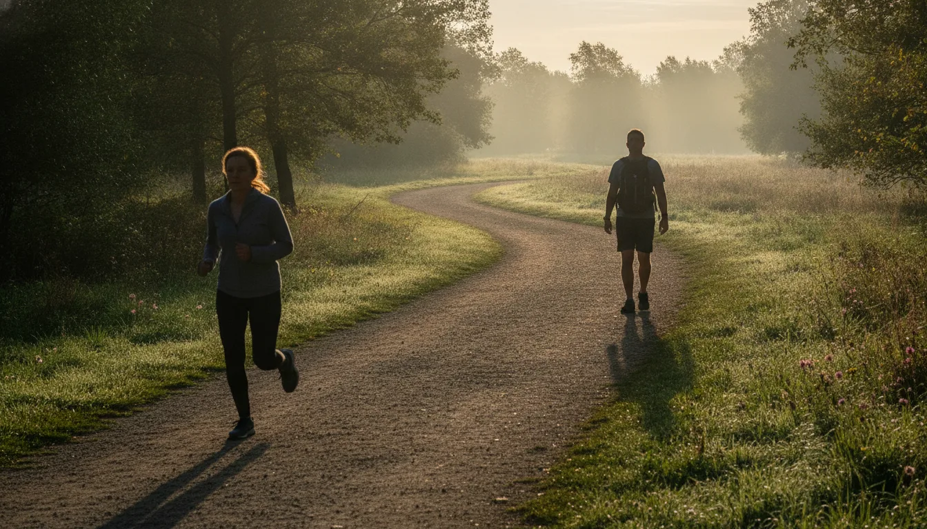 Salud cardiovascular: ¿es mejor caminar más rápido o recorrer mayores distancias?