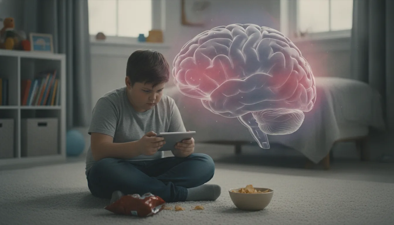 Sobrepeso infantil: cómo un índice de masa corporal elevado puede modificar el cerebro de los niños.