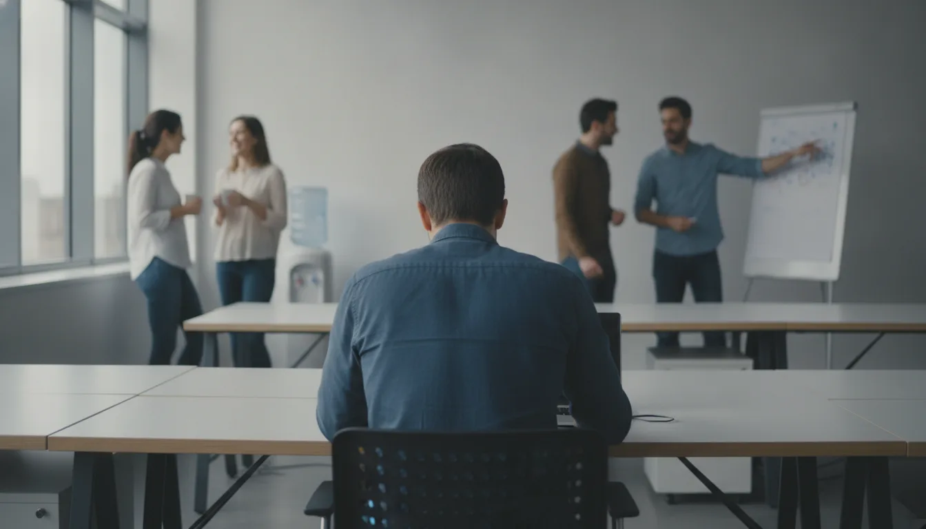 Soledad en el trabajo: cómo mejorar las relaciones y la comunicación entre compañeros.