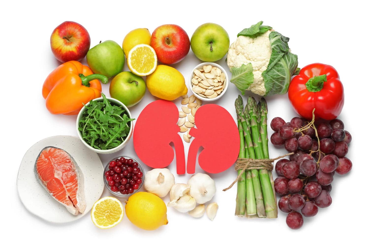 Alimentos para la salud renal