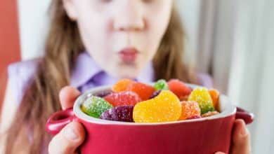 Aimentos infantiles altos en azúcar