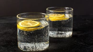 agua con gas