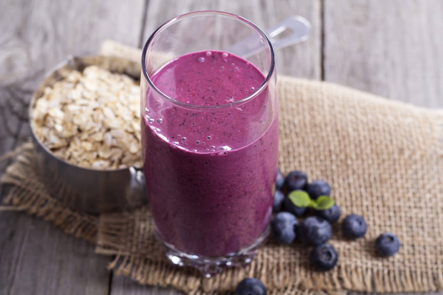 licuado de arandanos