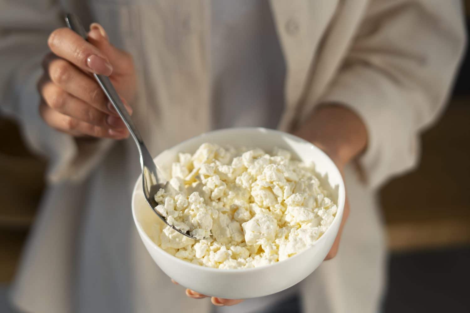 Requesón o queso cottage el alimento de nevera que acelera la quema de grasa y mejora el sueño