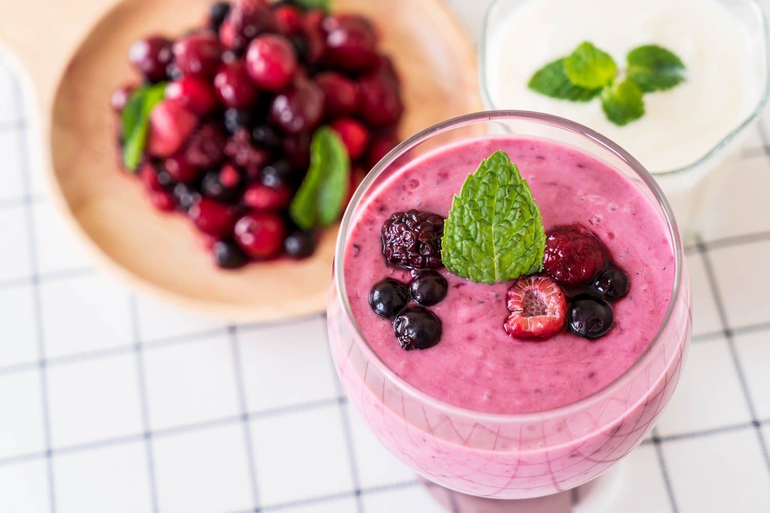 Batido de frutos rojos “probiótico natural” beneficios para la microbiota y el colesterol