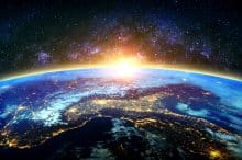 tierra desde el espacio