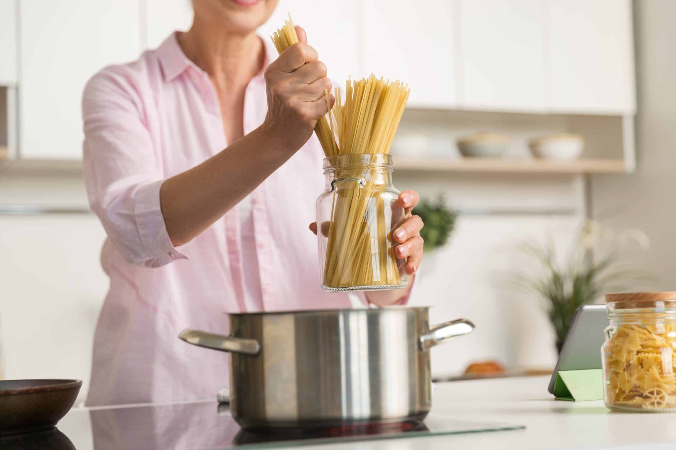cocinar spaghetti